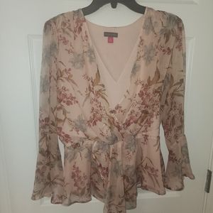 Vince Camuto Daux Wrap Blouse